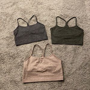AERIE OFFLINE THE HUGGER SPORTS BRA COMBO
